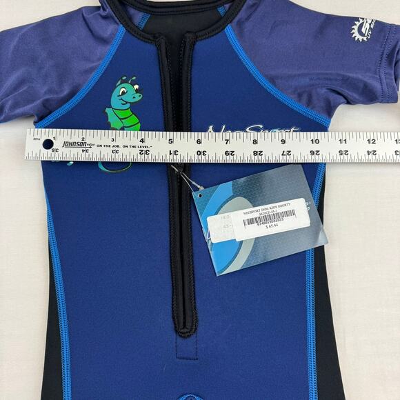 Neosport Kids 2MM Wetsuit Shorty - Size 1 - New - Picture 5 of 5